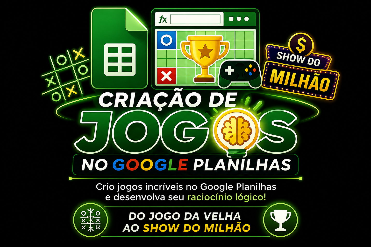Criação de Jogos no Google Planilhas